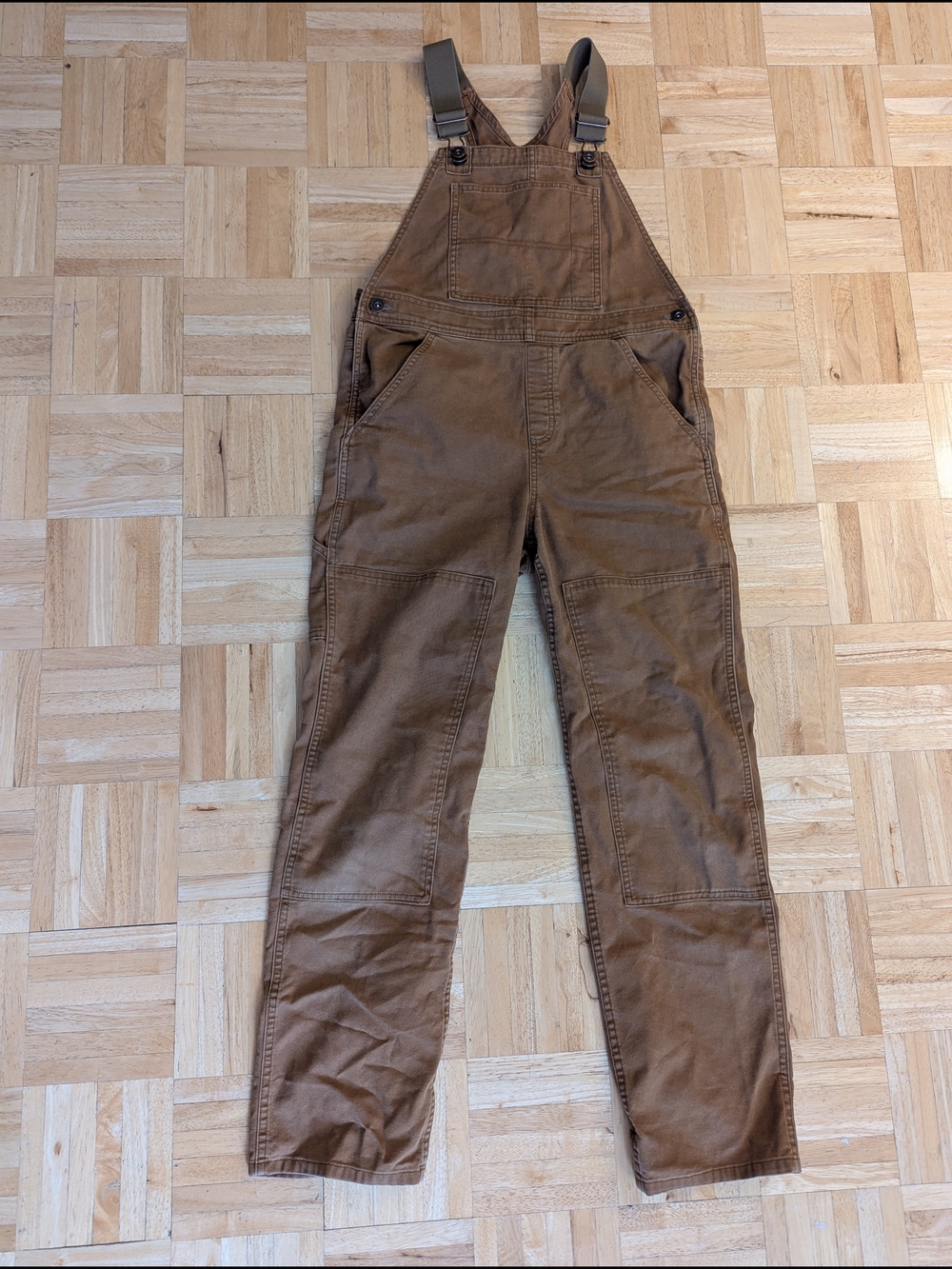 REI Co-op Kids Brown Canvas Overalls